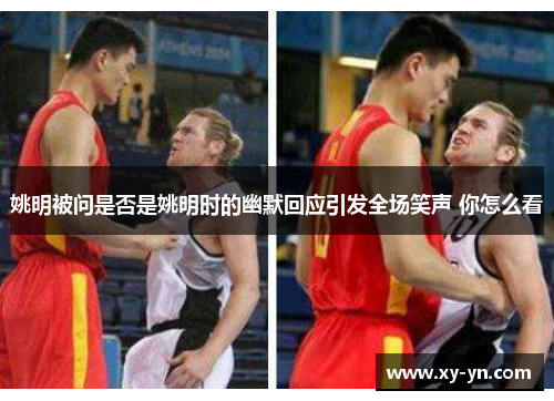 姚明被问是否是姚明时的幽默回应引发全场笑声 你怎么看